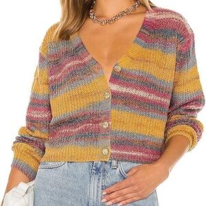 Line & Dot Be mine cardigan new with tags